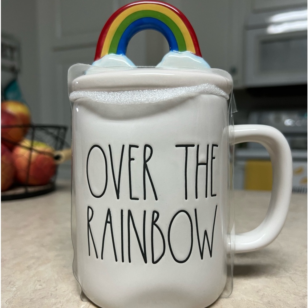 Over the rainbow Rae Dunn cup